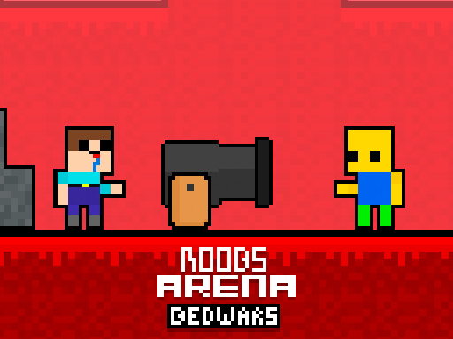Noobs Arena Bedwars online game