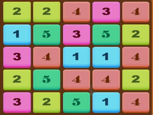 Number Merging online game