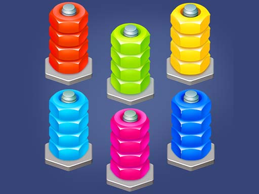 Nuts And Bolts Sort online Puzzle game
