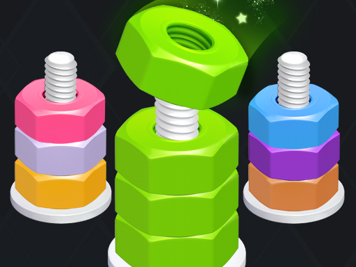 nuts puzzle:color sort online Puzzle game