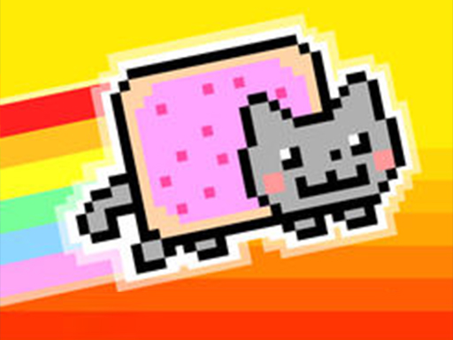 Nyan Cat Flappy online Adventure game