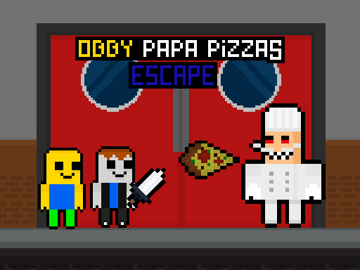 Obby Papa Pizzas Escape online game