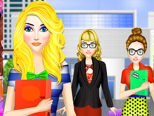 Office Dress Up Fashion Makeover: Girl Dress up online game