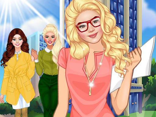 Office Dress Up - Girls online game
