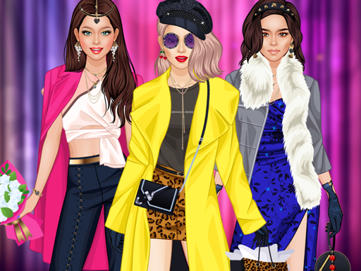 office Fashionista girl dress up online Girls game