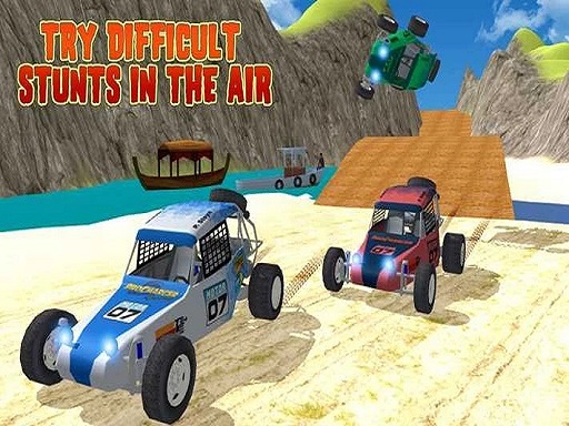 Offroad Kart Beach Stunt : Buggy Car Drive Game online Adventure game