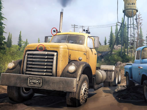 Offroad Trucks Differences online game