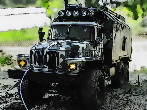 Offroad Trucks Driving Jigsaw online game