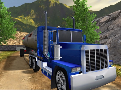 Oil Tank Truck Driving Sim online Action game