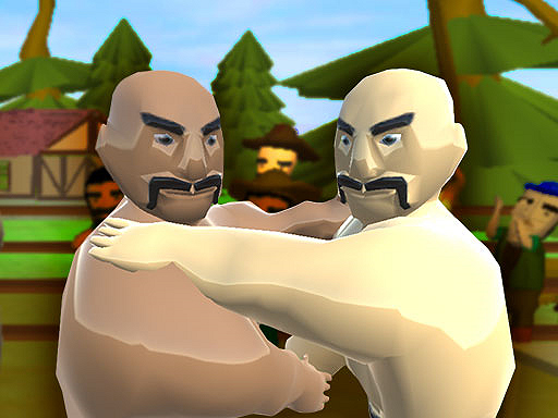 Oil Wrestling online 3D game