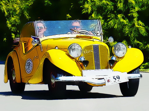 Old Cars Puzzle online game