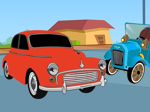 Old Timer Cars Coloring online game