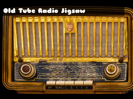 Old Tube Radio Jigsaw online game