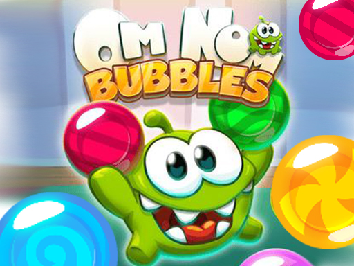 Om Nom Bubbles online game