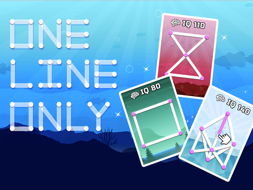 One line only : dot to dot online game