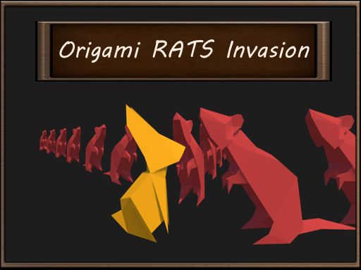 Origami Rats Invasion online game
