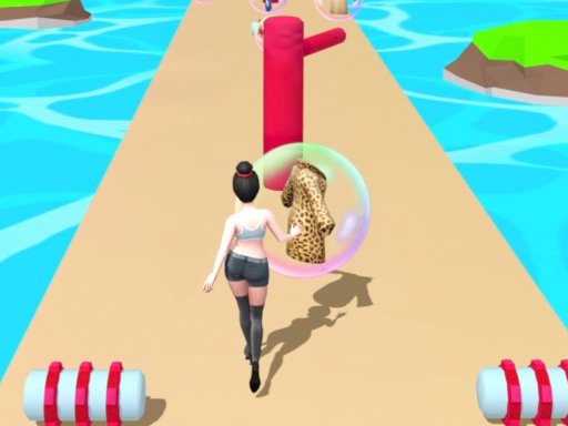 Outfits Woman Rush 3D online game