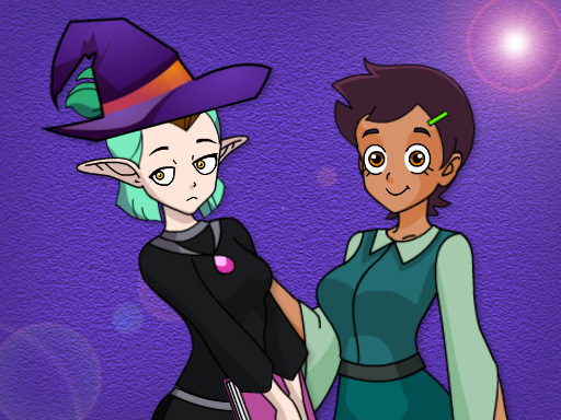 Owl Witch BFF Dress Up online Girls game