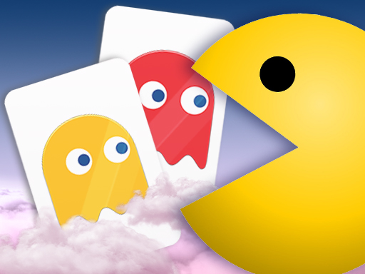 Pac-Man Card Match online game