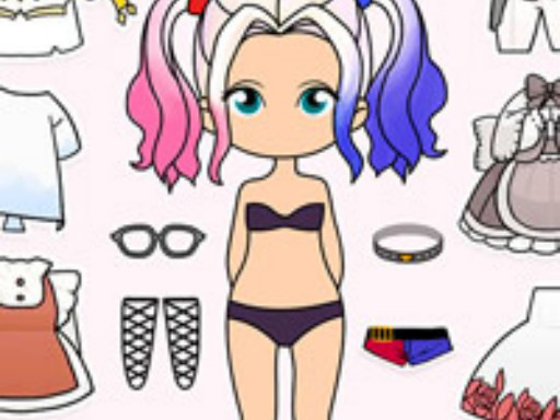 Paint Doll Dress Up: Makeup Game online game