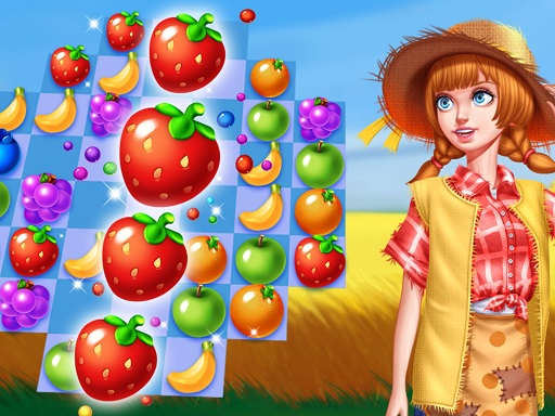 Panda Fruits Farm  online Arcade game