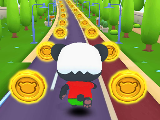 Panda Run Game online game