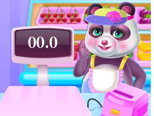 Panda Supermarket Manager online Girls game