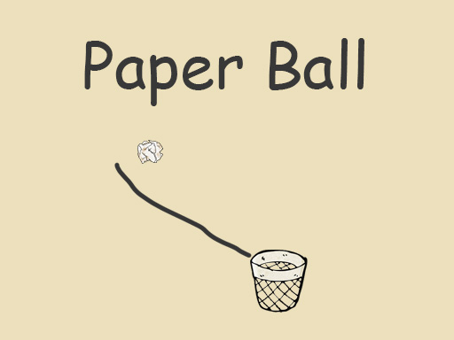 Paper Ball online game