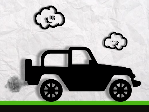 Paper Monster Truck Race online game