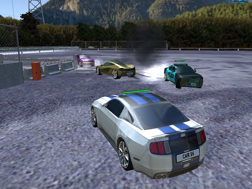 Parking Car Crash Demolition Multiplayer online Racing game