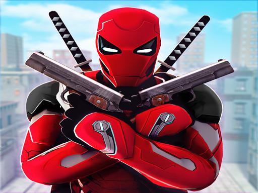 Parkour Superhero Game: City Ninja Robot Street Fi online game