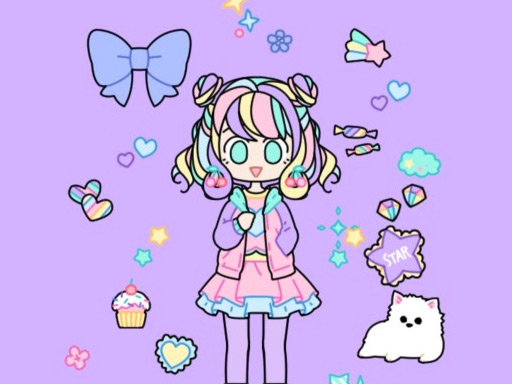 Pastel Girl Dress Up online Girls game