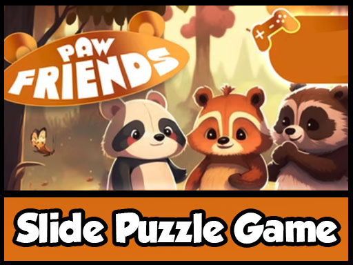 Paw Friends - Slide Puzzle Game online game