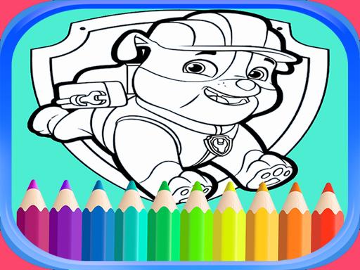 PAW Patrol Coloring Book for Puppy patrol for kids online Girls game