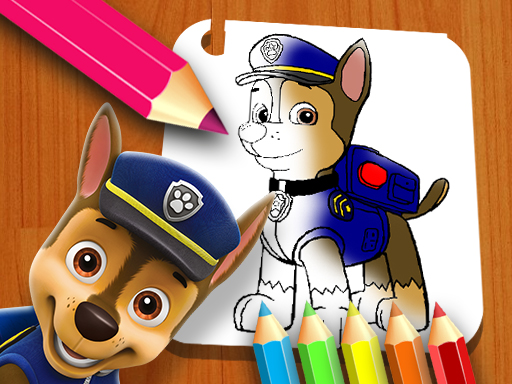 PAW Patrol Coloring Book html5 online game
