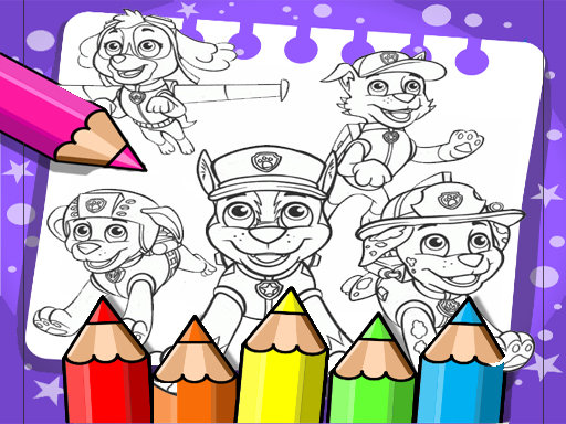 Paw Patrol Coloring Book online game