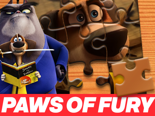 Paws of Fury The Legend of Hank Jigsaw Puzzle online game