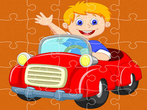 Pedal Cars Jigsaw online game