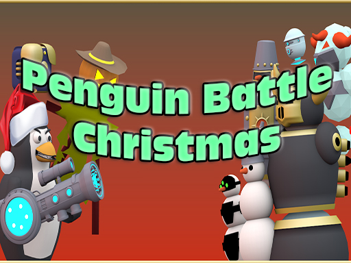 Penguin Battle Christmas online Hypercasual game