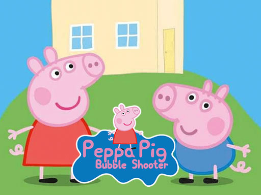Peppa Pig Bubble Shooter online game