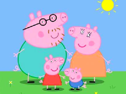 Peppa Pig Hidden Stars online Girls game