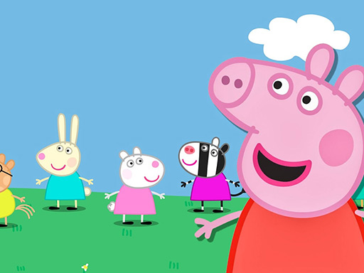 Peppa Pig Slide online  game