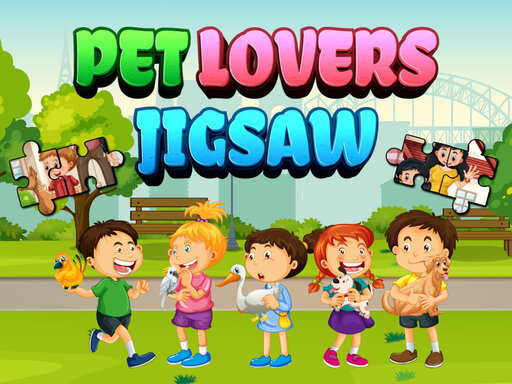 Pet Lovers Jigsaw online game