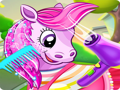 pet pony salon online game