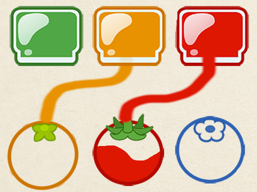 Pick Color Paint Fruits online game