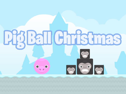 Pig Ball Christmas online game
