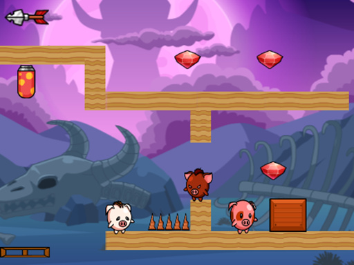 Pig Bros Adventure online game