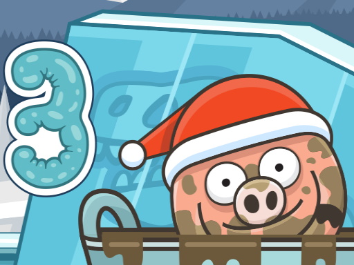 Piggy In The Puddle Christmas online game