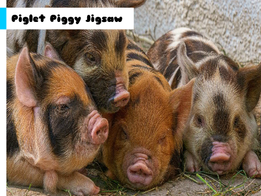 Piglet Piggy Jigsaw online game