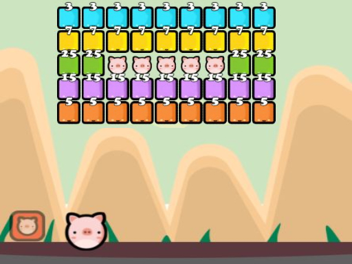 Pigs vs Blocks online game